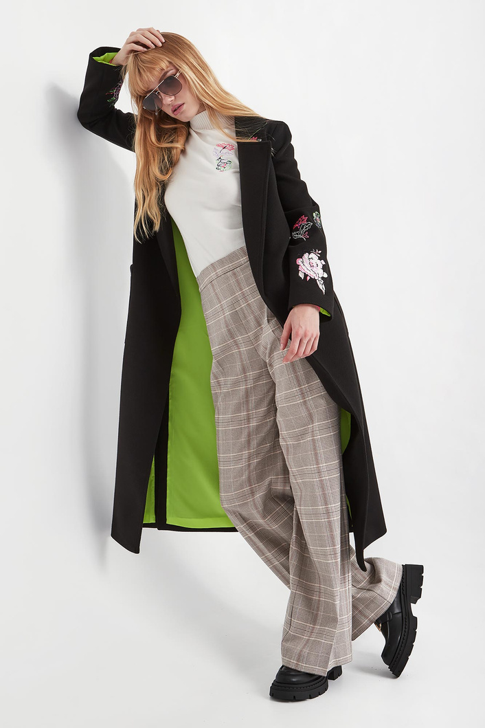 Płaszcz damski szlafrokowy TWINSET ACTITUDE