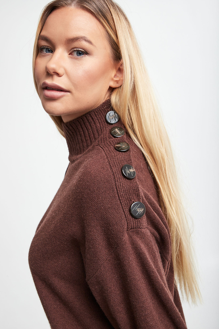 Sukienka wełniana Sanremo MARELLA MONOCHROME