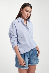 Koszula damska w paski Brenda JOOP! JEANS