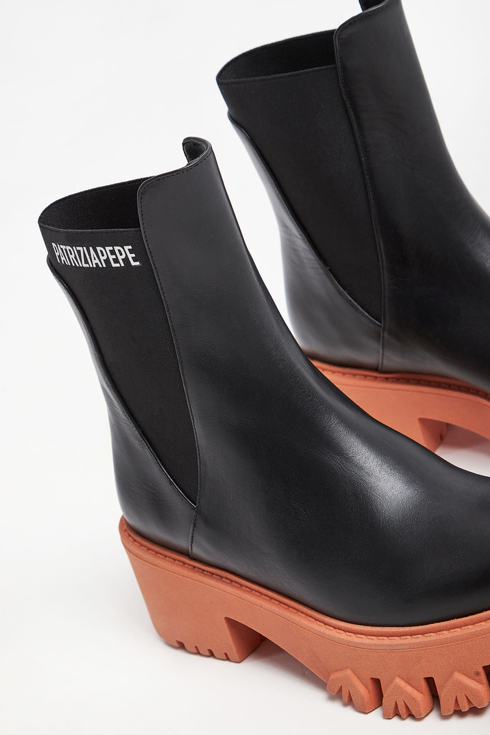 Trapery skórzane PATRIZIA PEPE