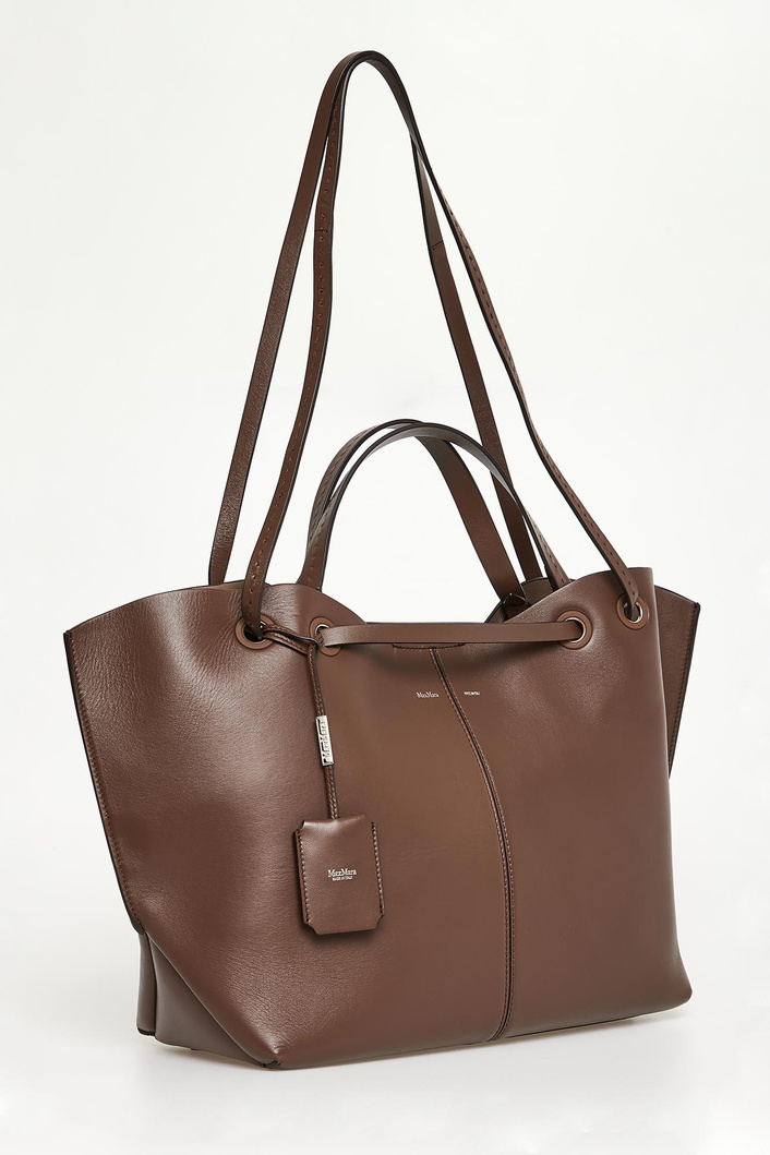 Torebka skórzana shopper Mixeddoubles MAX MARA ACCESSORI