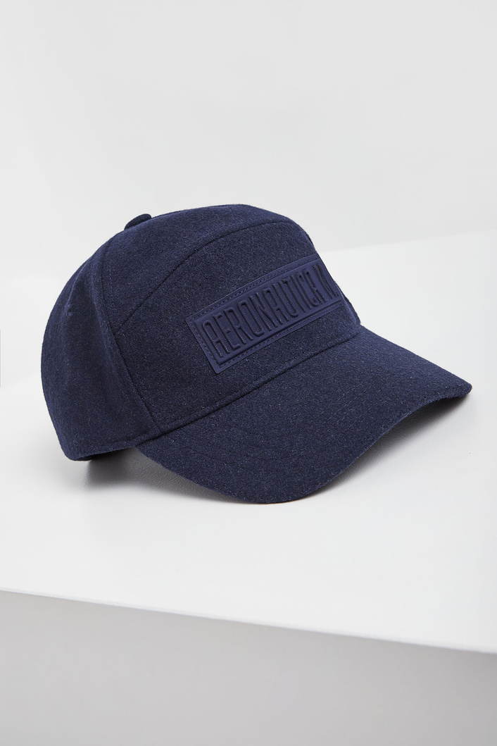 Czapka z daszkiem wełniana AERONAUTICA MILITARE