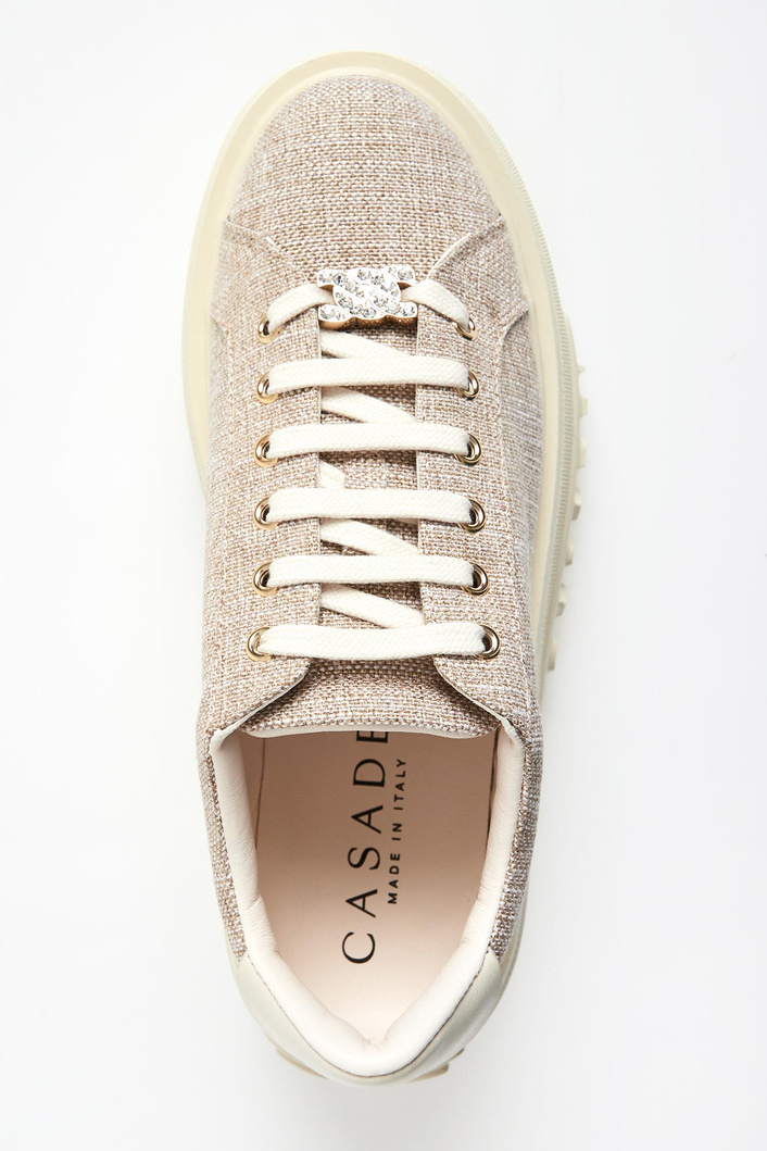 Sneakersy damskie skórzane CASADEI