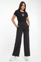 Spodnie damskie z logowanym ściągaczem SPORTALM