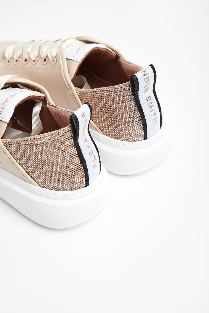 Sneakersy damskie skórzane ALEXANDER SMITH