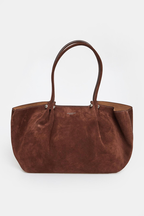 Torebka zamszowa Pesi WEEKEND MAX MARA