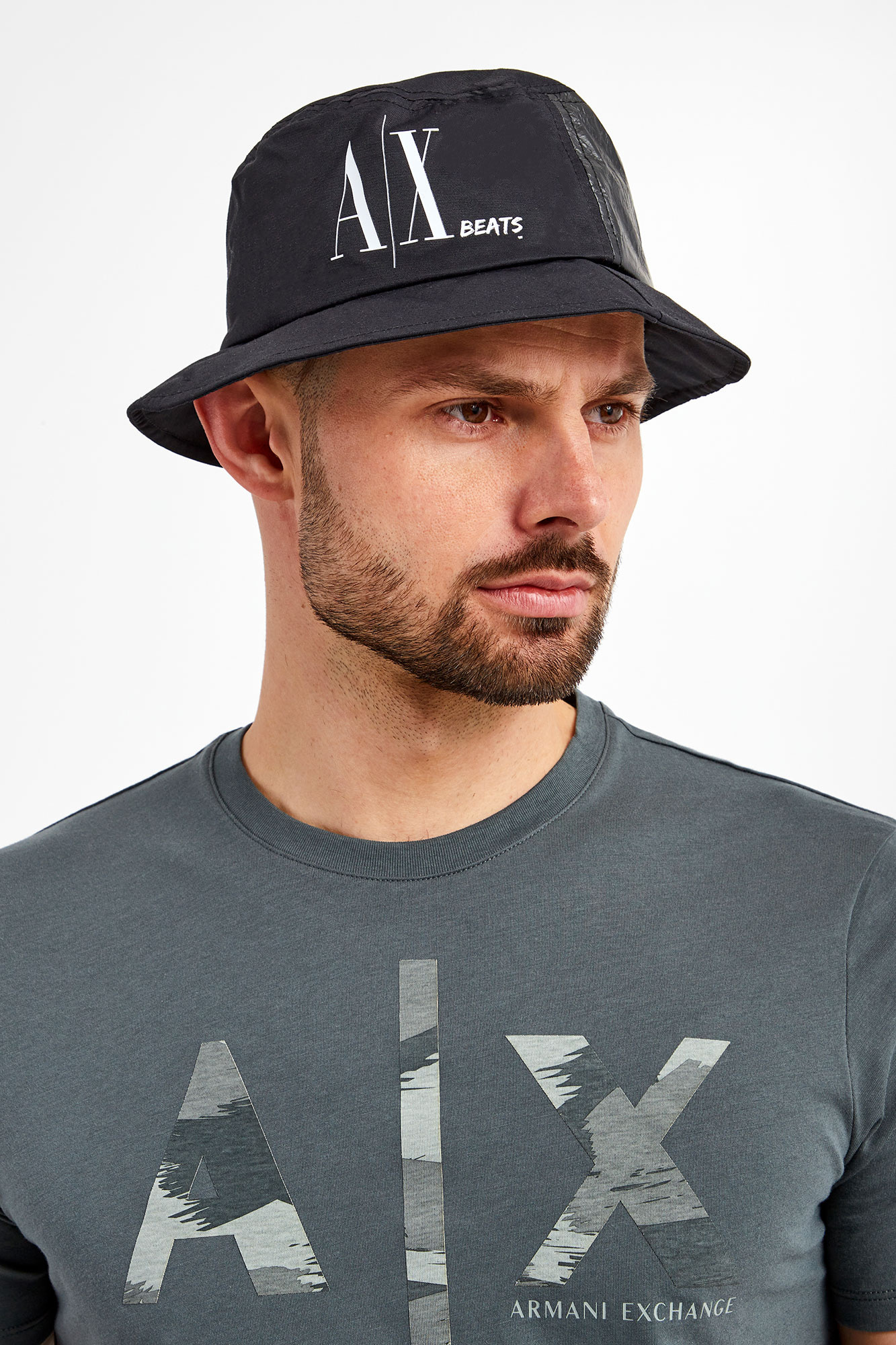 Bucket hat ARMANI EXCHANGE Czarny