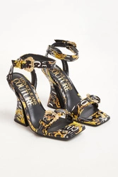 Sandały damskie na obcasie VERSACE JEANS COUTURE