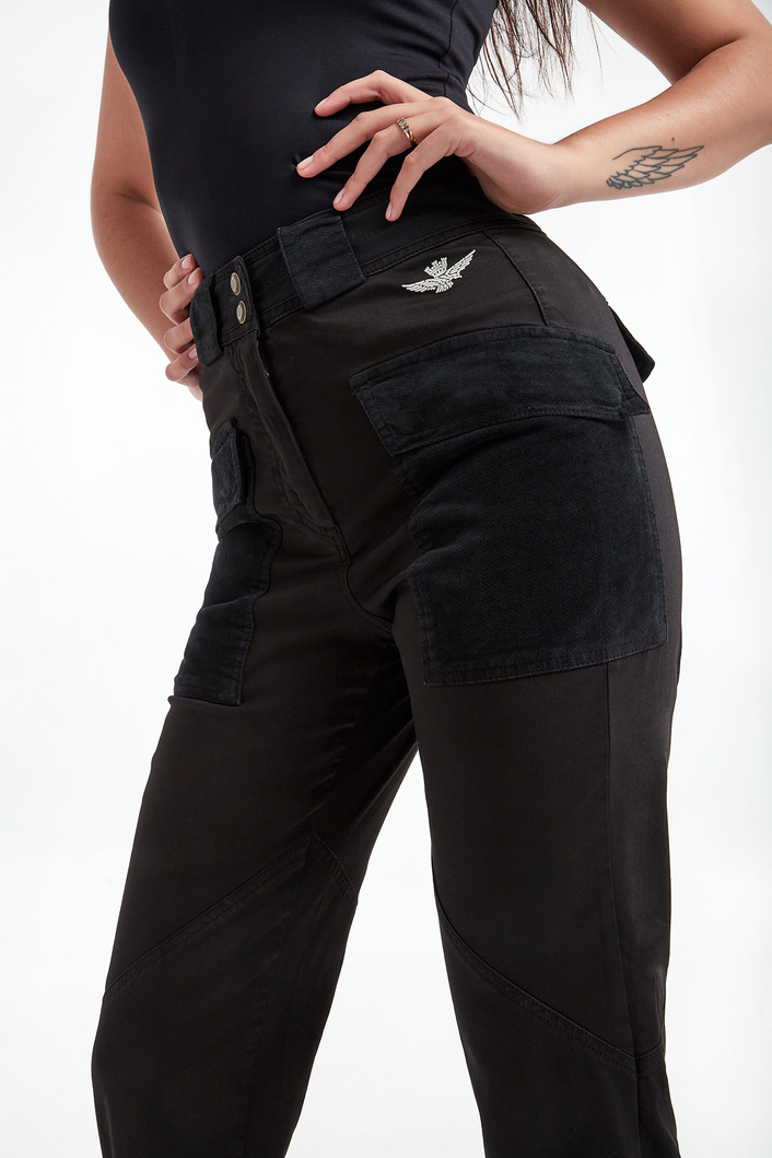 Spodnie damskie cargo AERONAUTICA MILITARE