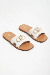 Klapki damskie skórzane LIU JO