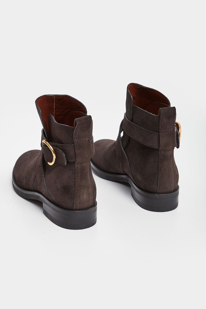 Botki zamszowe SEE BY CHLOÉ