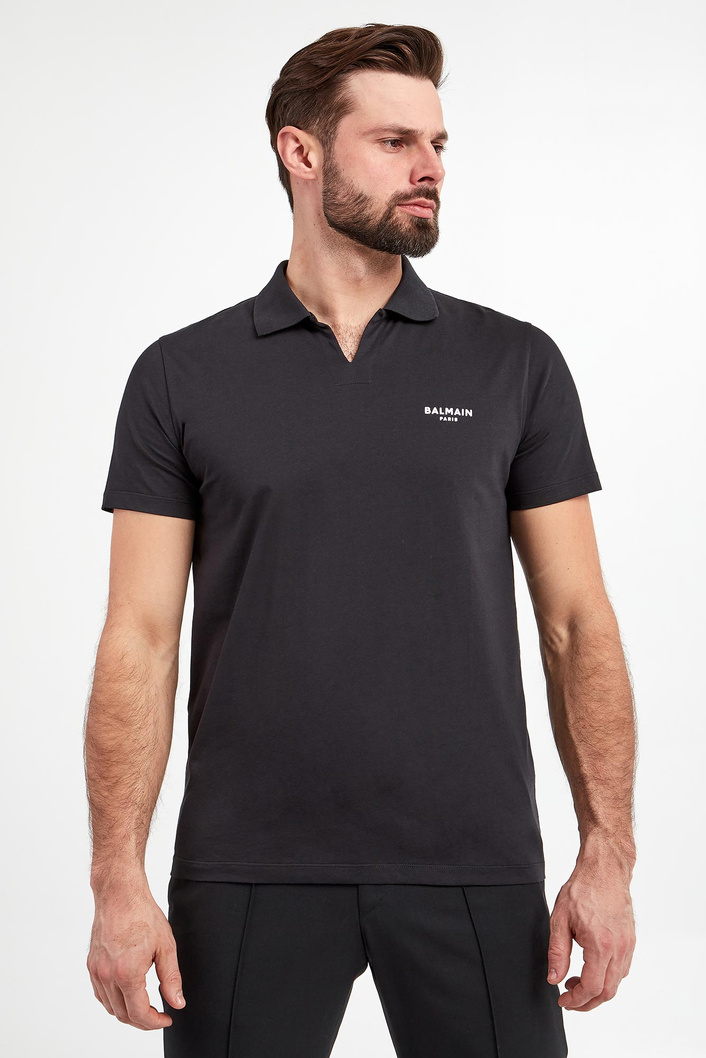 Polo męskie z logo BALMAIN