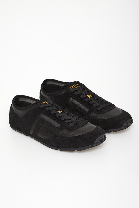 Sneakersy męskie skórzane BALMAIN