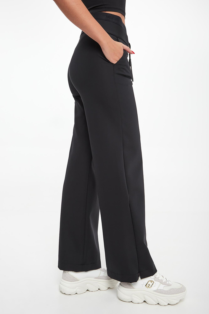 Spodnie damskie z logowanym ściągaczem SPORTALM