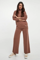 Spodnie damskie wełniane z kaszmirem LIU JO