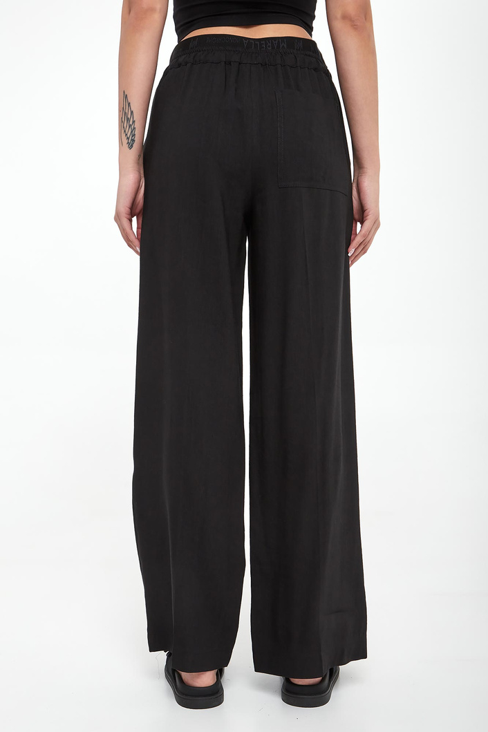 Spodnie damskie lniane Fred MARELLA MONOCHROME