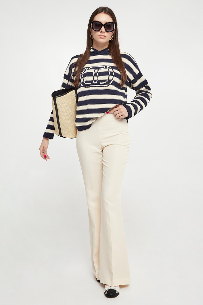 Sweter damski z kapturem TWINSET