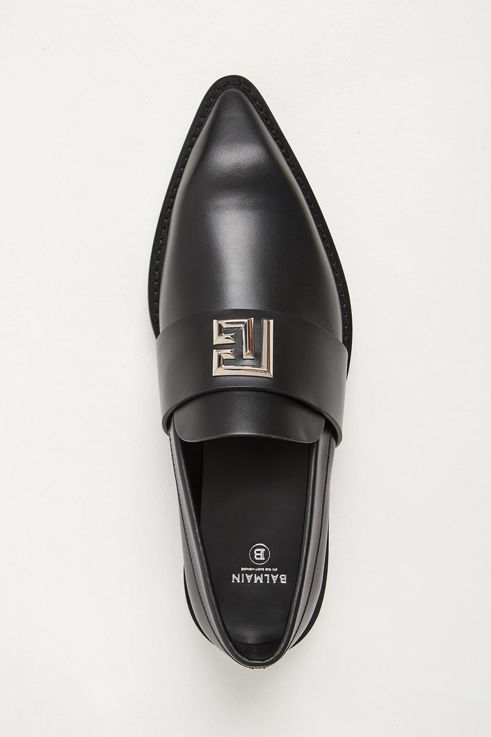 Półbuty męskie skórzane BALMAIN