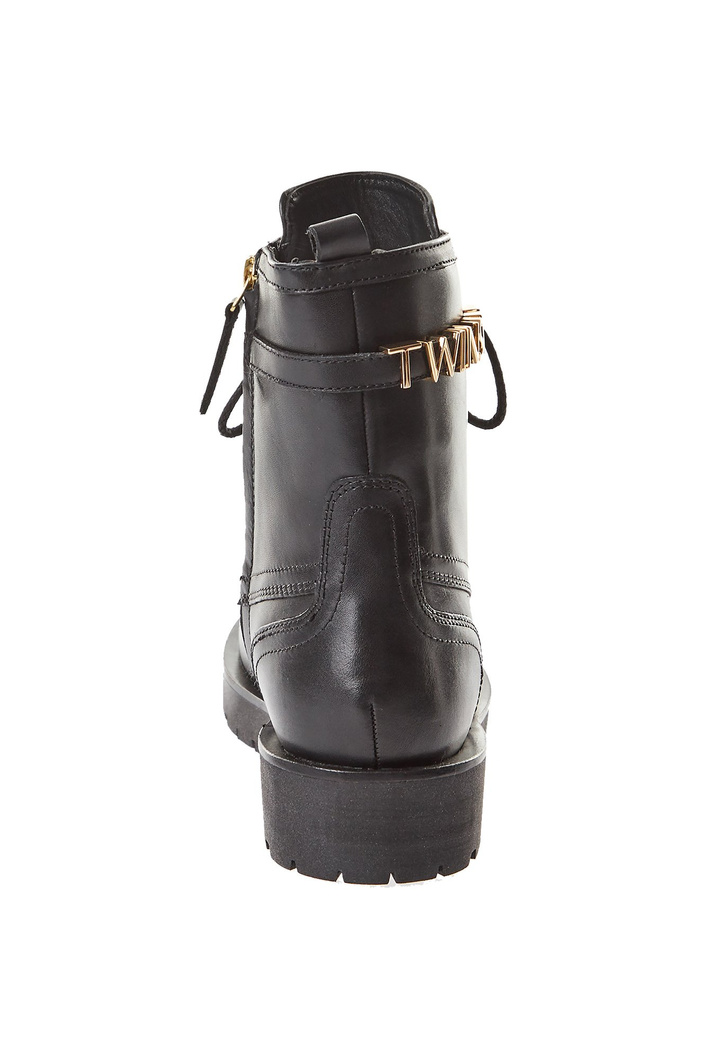 Trapery skórzane TWINSET