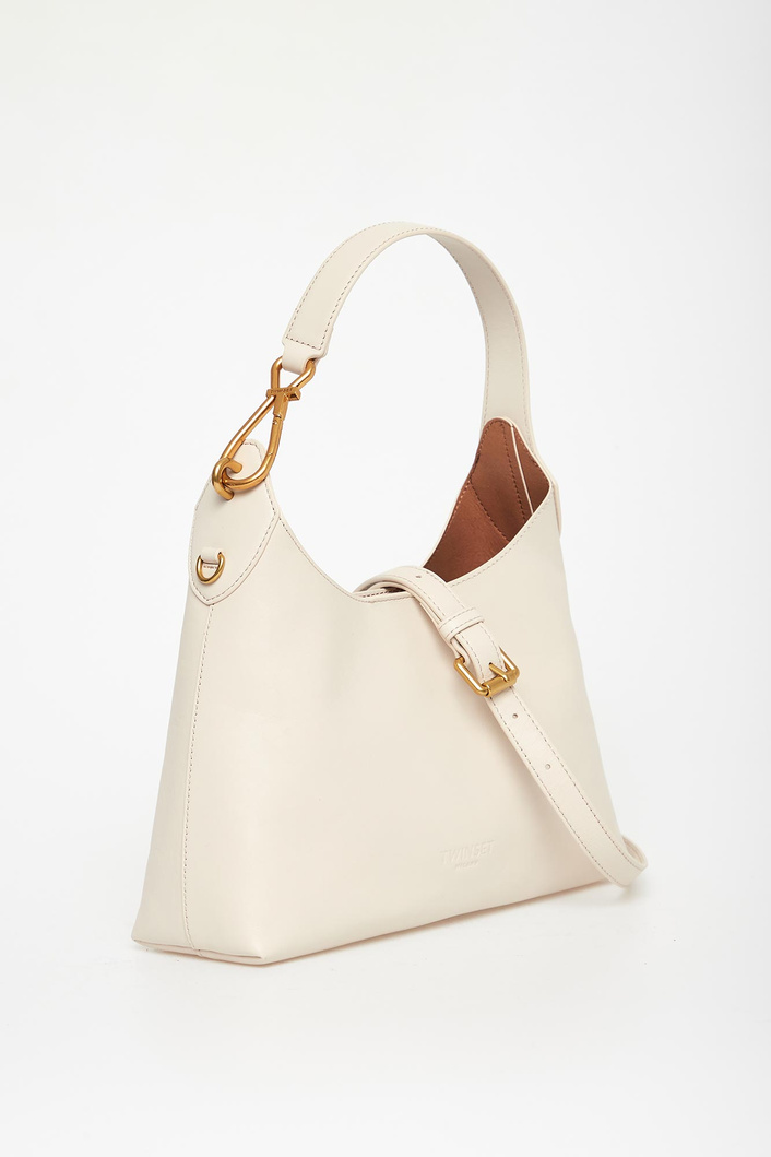 Torebka skórzana hobo TWINSET