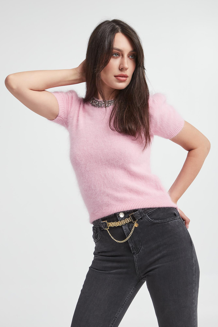 Sweter damski z angory LIU JO