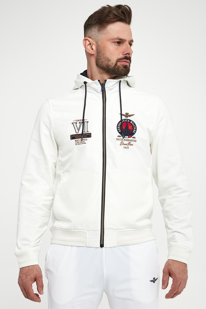 Kurtka męska z kapturem AERONAUTICA MILITARE