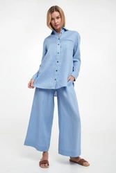 Spodnie damskie lniane Minnie MM