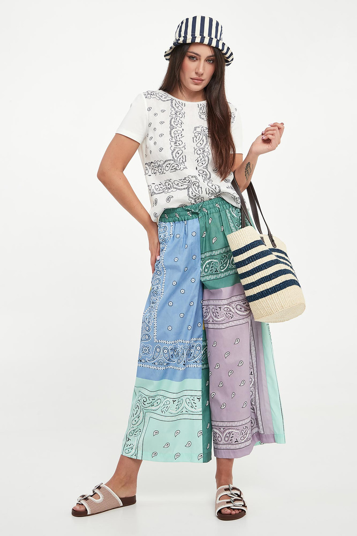 T-shirt damski lniany Genio WEEKEND MAX MARA