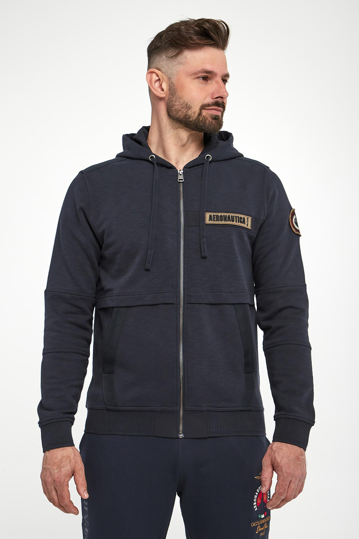 Bluza męska z kapturem AERONAUTICA MILITARE