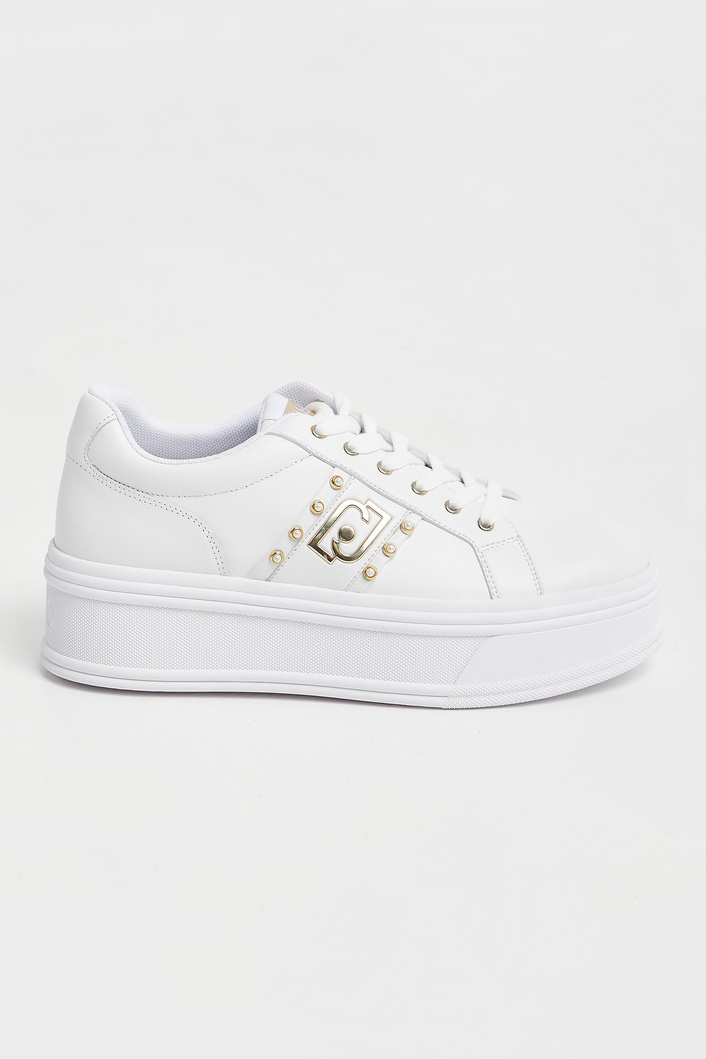 Sneakersy damskie skórzane LIU JO