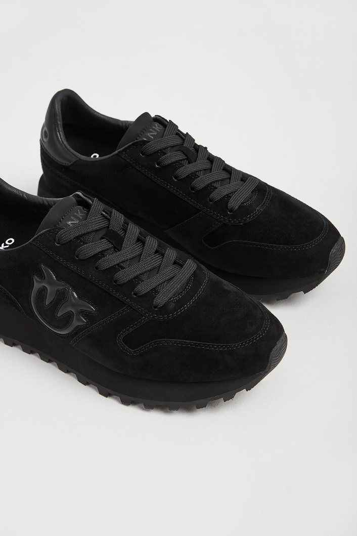 Sneakersy damskie zamszowe PINKO