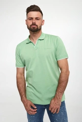 Polo męskie z logo KARL LAGERFELD