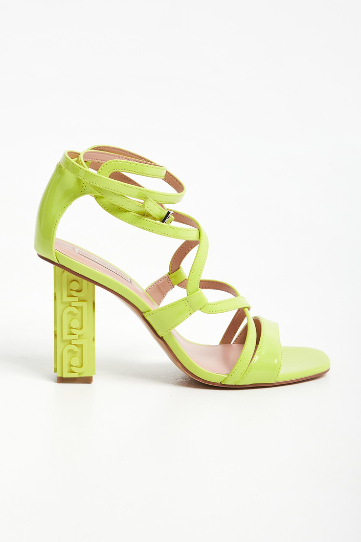 Sandały damskie na obcasie LIU JO