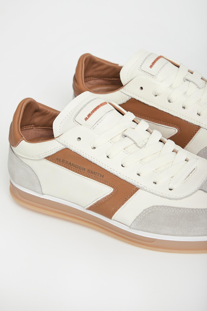 Sneakersy męskie skórzane Thames ALEXANDER SMITH