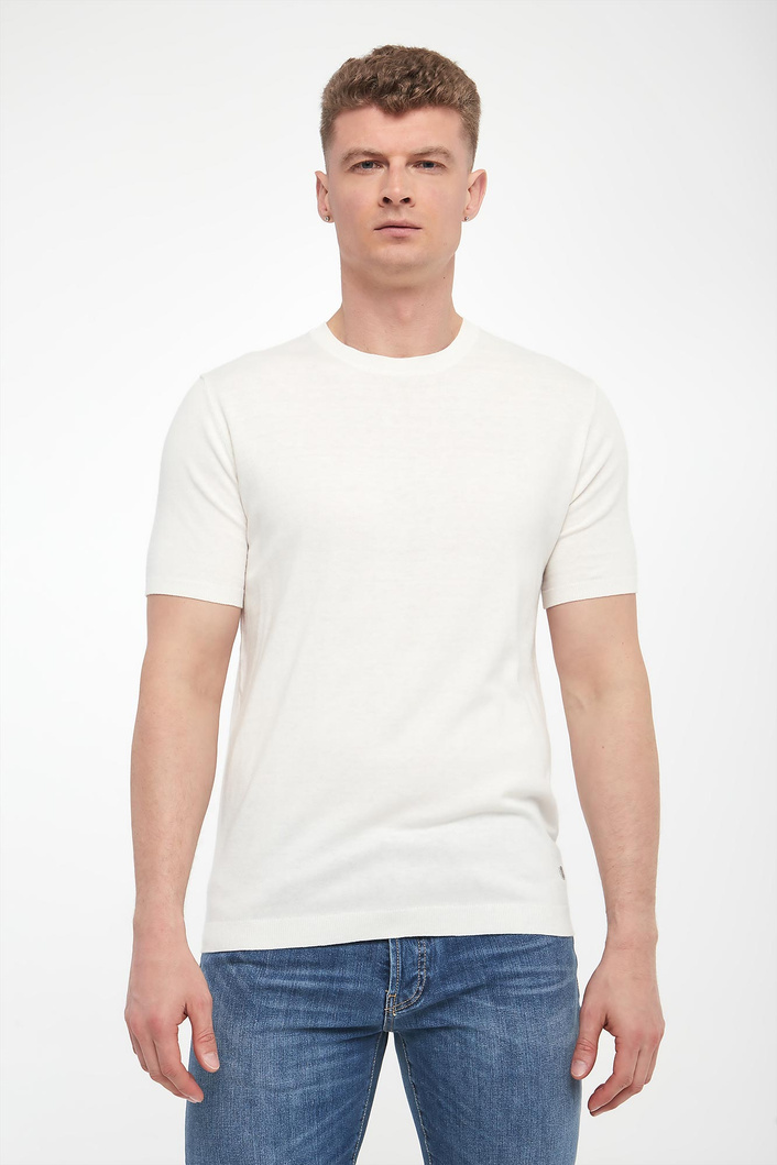 T-shirt męski dzianinowy LIU JO