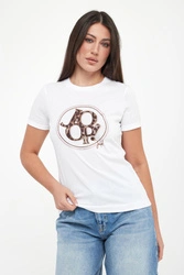 T-shirt damski z logo Tova JOOP!