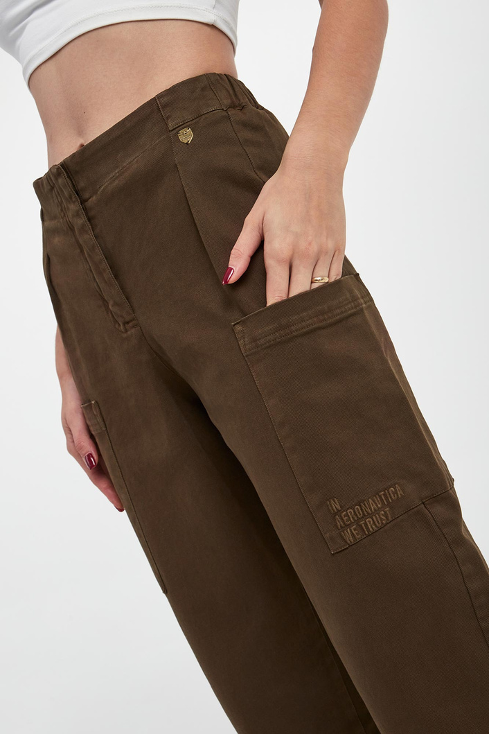 Spodnie damskie cargo AERONAUTICA MILITARE