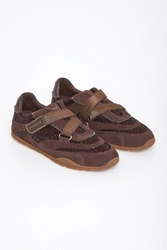 Sneakersy damskie zamszowe PINKO