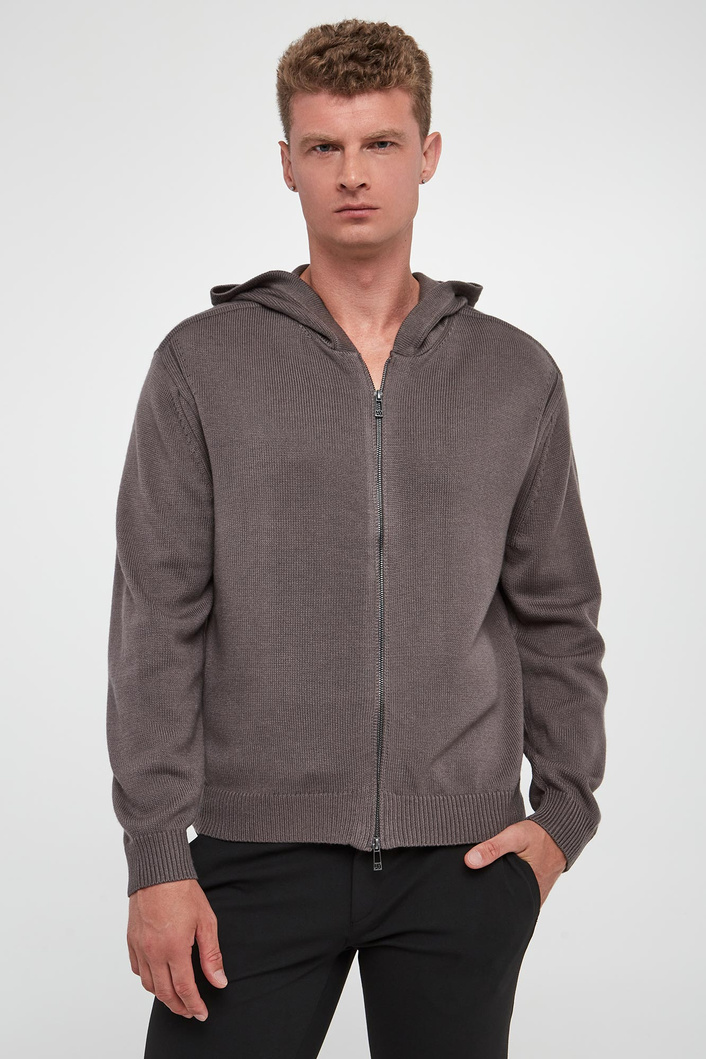 Sweter męski z wełną dziewiczą ARMANI EXCHANGE