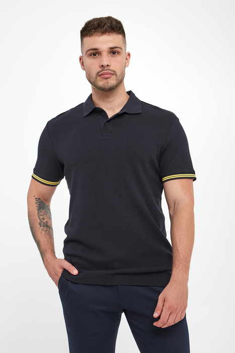 Polo męskie z dzianinowe Phillius JOOP! JEANS