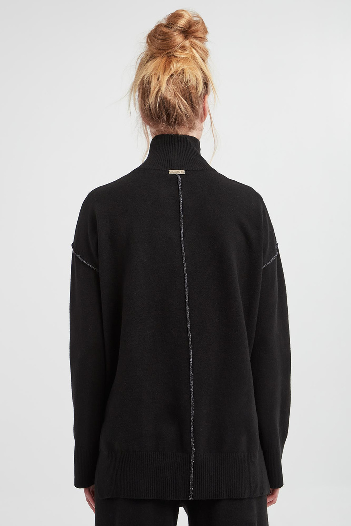 Sweter damski z golfem TWINSET U&B