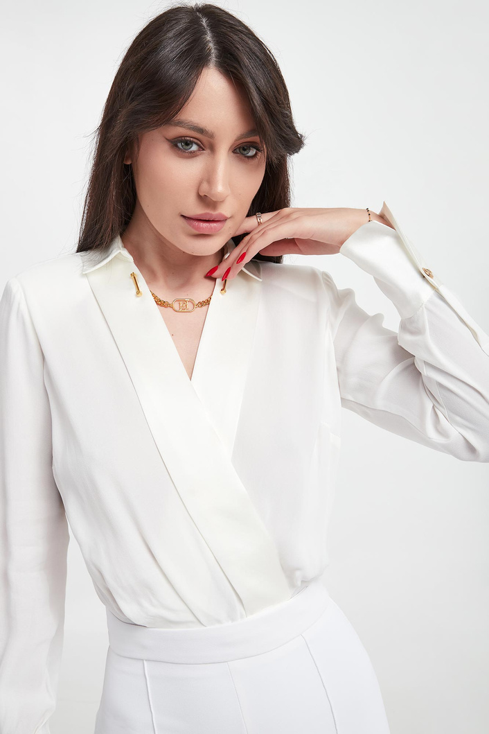 Kombinezon damski z krepy ELISABETTA FRANCHI