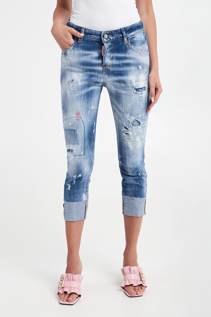 Jeansy damskie Cool Girl Cropped DSQUARED2