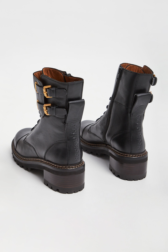 Trapery skórzane SEE BY CHLOÉ