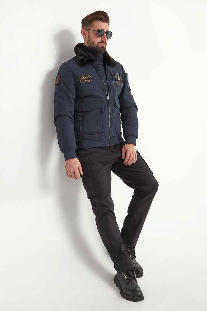 Kurtka męska pilotka AERONAUTICA MILITARE