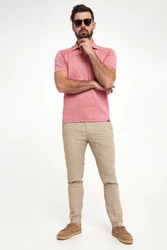 Spodnie męskie lniane PAUL&SHARK