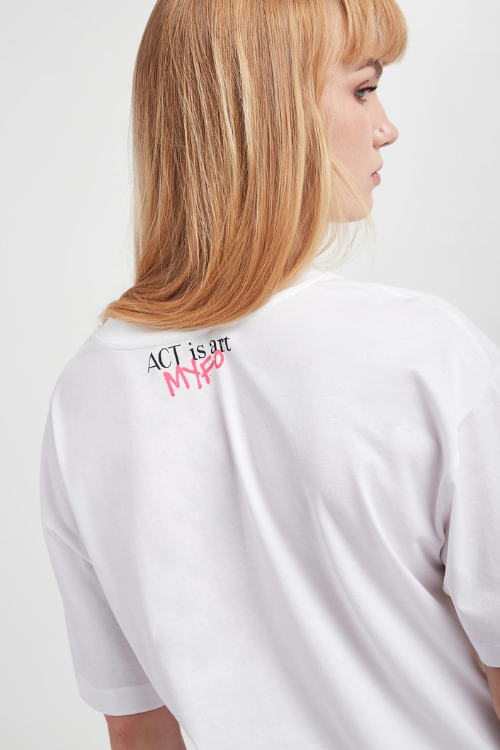 T-shirt damski TWINSET ACTITUDE