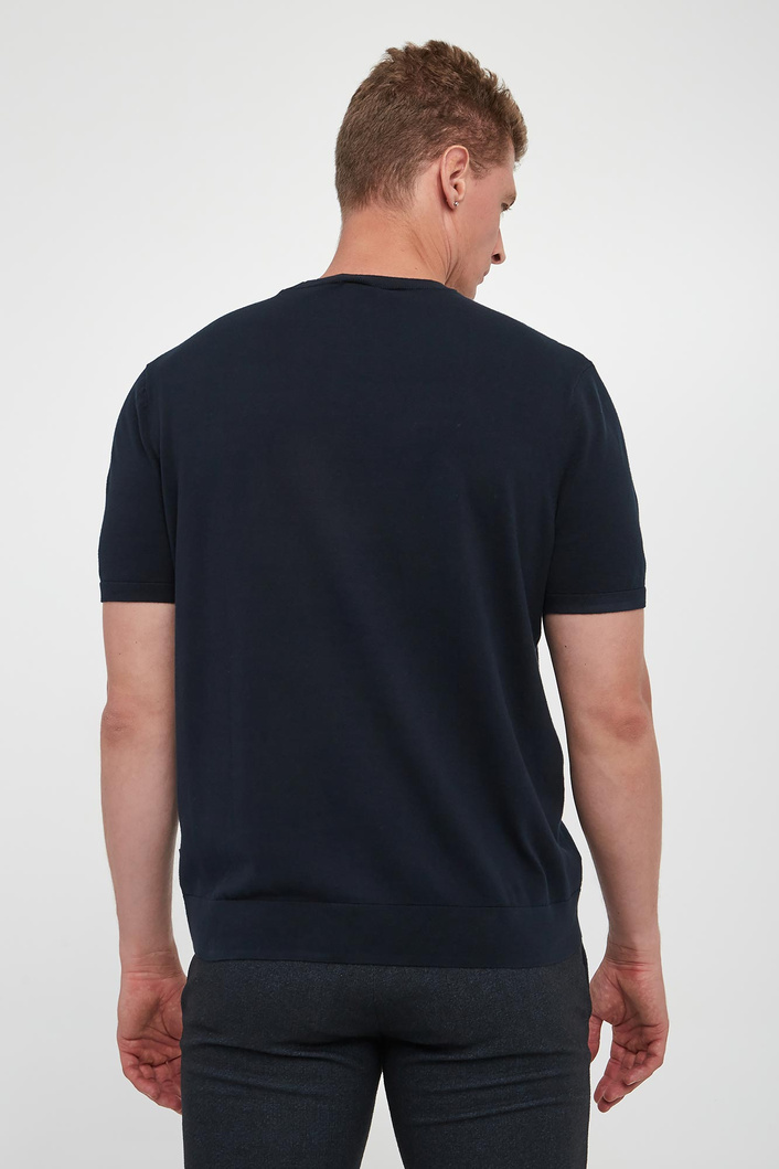 T-shirt męski dzianinowy ARMANI EXCHANGE