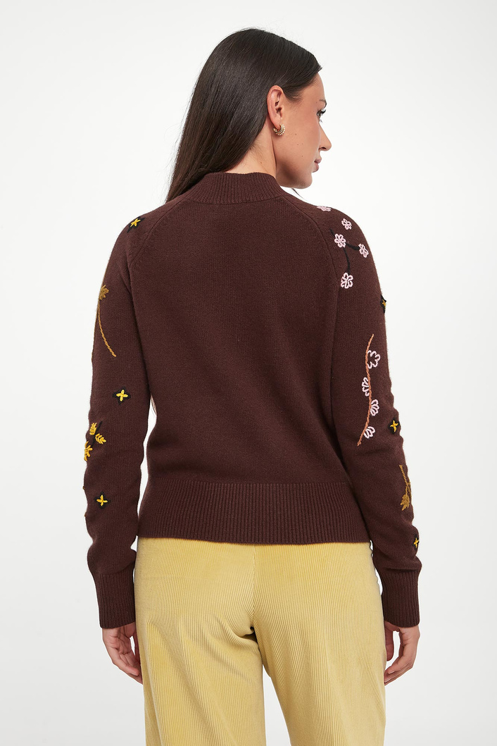 Sweter damski z wełny dziewiczej Rafia WEEKEND MAX MARA