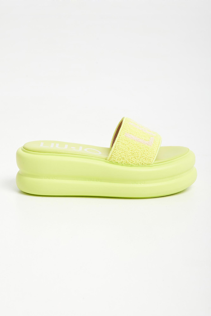 Klapki damskie na platformie LIU JO